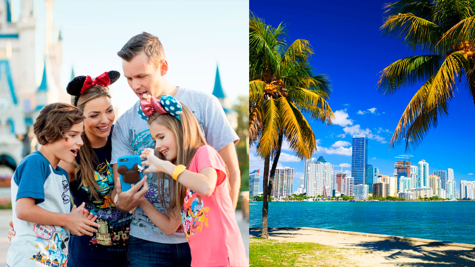 ORLANDO + MIAMI  (Magia y playa en grupo)